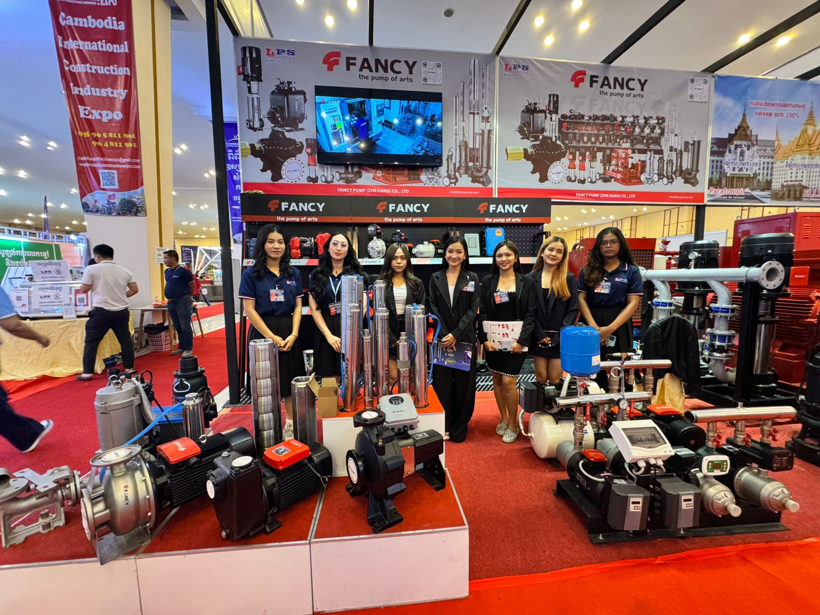 Fancy посетил Камбоджийскую выставку строительной отрасли в KHM